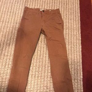 Brown skinny fit H&M pants